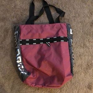 Pink tote